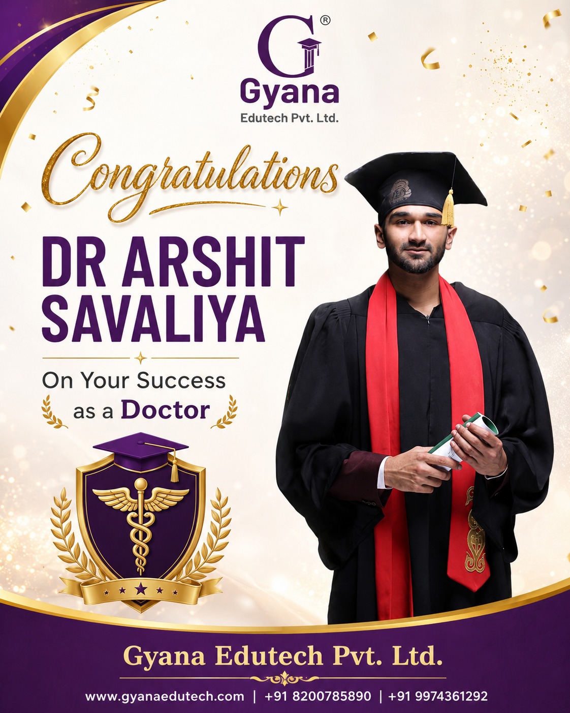 Congratulations Doctor 1
