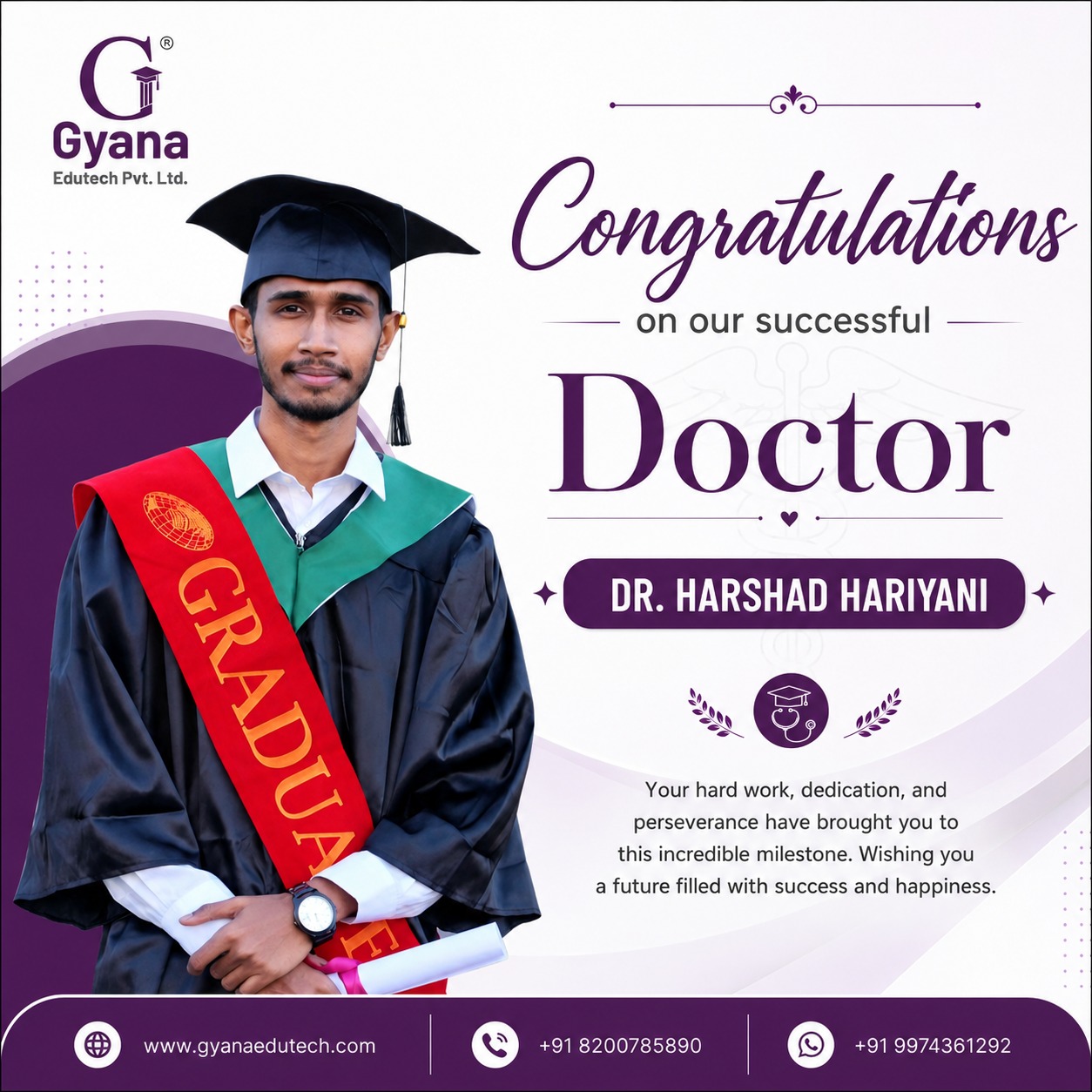 Congratulations Doctor 18