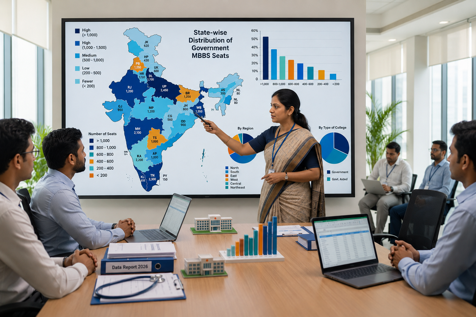 Government MBBS Seats in India 2026: State-Wise Matrix